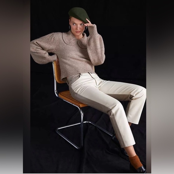 Anthropologie ASTR the Label The Dashwood Peter Pan Collared Sweater - Picture 3 of 10